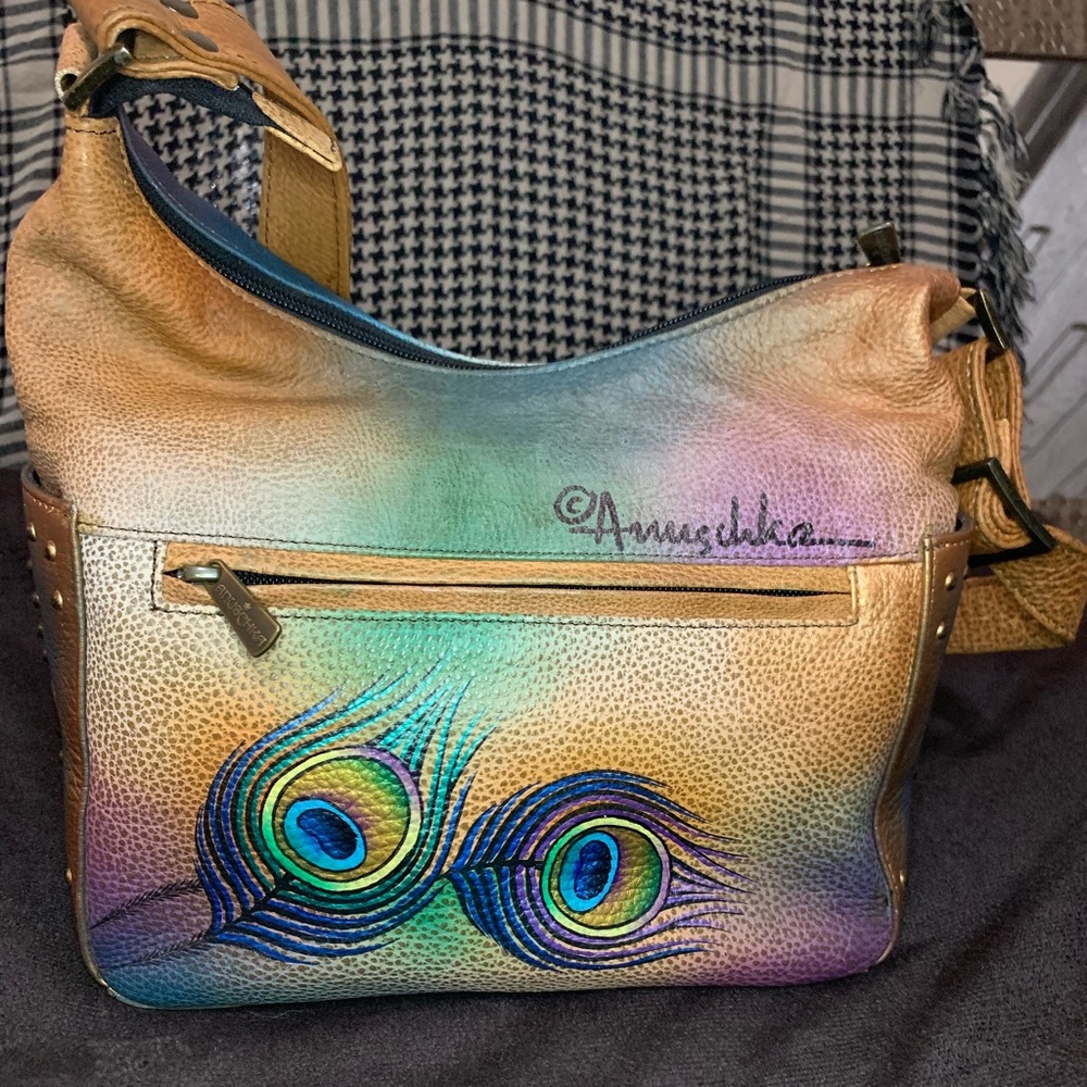 Anuschka Hand Painted  Purse - Picture 3 of 8
